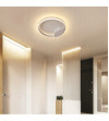 Oxygen I Czarny - Delikatna i subtelna lampa LED ring 35cm