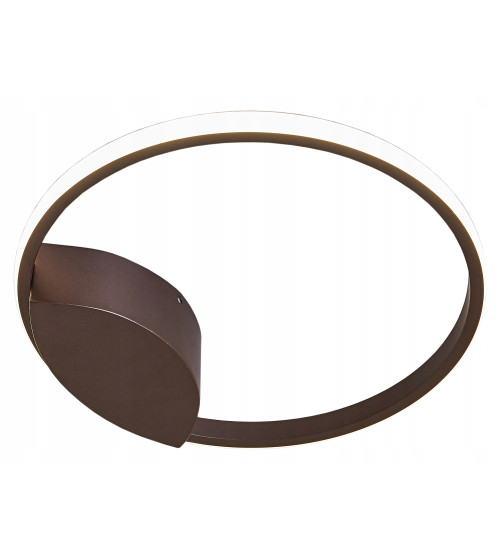 Oxygen I Czarny - Delikatna i subtelna lampa LED ring 35cm