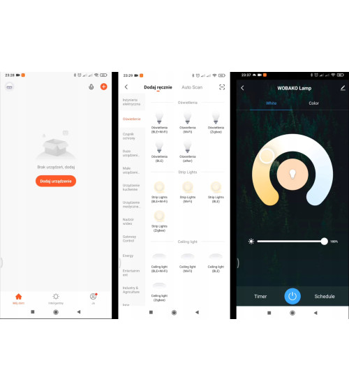 Oslo VI Złota Lampa Wisząca 120cm okręgi ring żyrandol LED Tuya