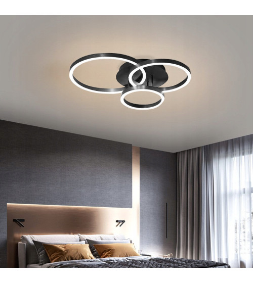 Lampa żyrandol LED pilot Tuya okrąg 20/30/40cm ring sufit plafon Wobako