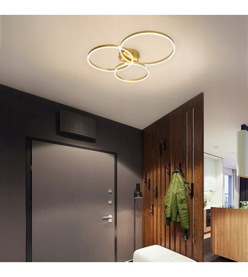 Lampa żyrandol LED pilot Tuya okrąg 20/30/40cm ring sufit plafon Wobako