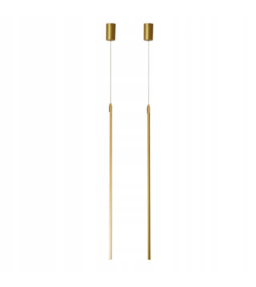 Lampa wisząca LED długa tuba nowoczesna liniowa do salonu sypialn 82cm slim