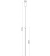 MONAKO TUBE Złota | Pionowa lampa wisząca LED 82 cm – nowoczesna liniowa tuba