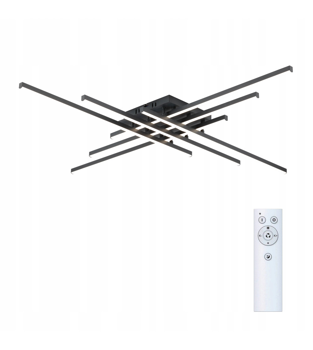 Lampa sufitowa HEBE 6 PRO wisząca 120cm żyrandol SALON kuchnia Plafon loft