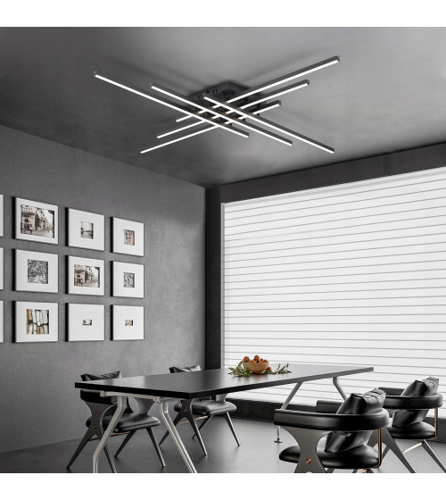 Lampa sufitowa HEBE 6 PRO wisząca 120cm żyrandol SALON kuchnia Plafon loft