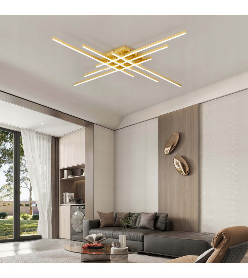 Lampa sufitowa nowoczesna wisząca 120cm żyrandol SALON kuchnia Plafon loft