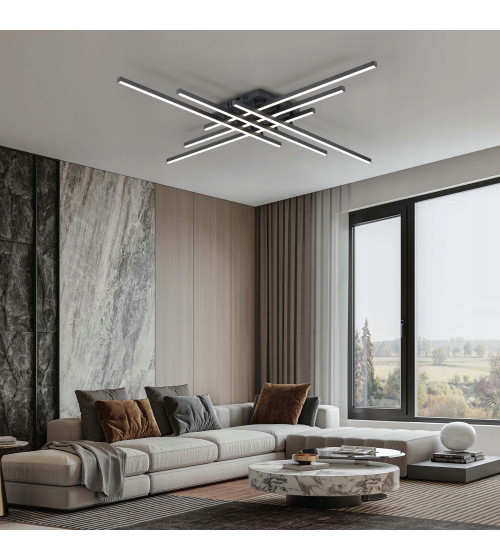 Lampa sufitowa HEBE 6 PRO wisząca 120cm żyrandol SALON kuchnia Plafon loft