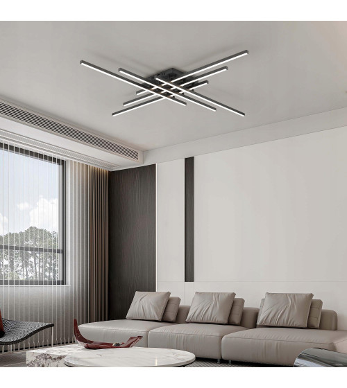 Lampa sufitowa HEBE 6 PRO wisząca 120cm żyrandol SALON kuchnia Plafon loft