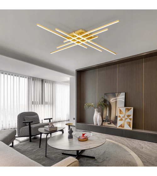 Lampa sufitowa nowoczesna wisząca 120cm żyrandol SALON kuchnia Plafon loft