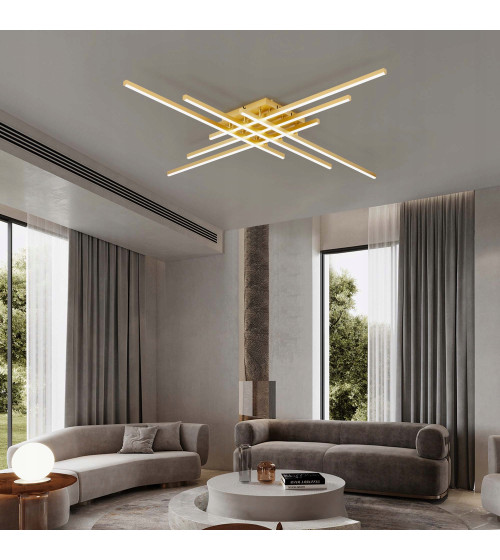 Lampa sufitowa nowoczesna wisząca 120cm żyrandol SALON kuchnia Plafon loft