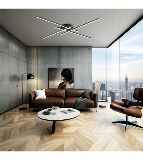 Lampa sufitowa LED wisząca regulowana 120cm żyrandol SALON kuchnia Plafon