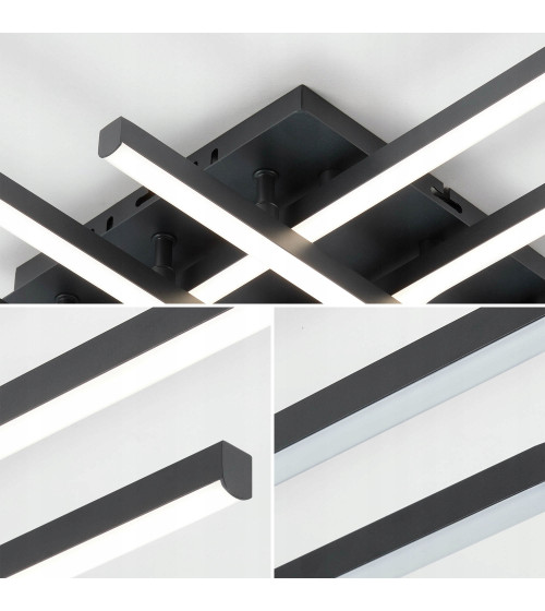 Lampa sufitowa HEBE 6 PRO wisząca 120cm żyrandol SALON kuchnia Plafon loft