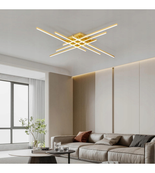 Lampa sufitowa nowoczesna wisząca 120cm żyrandol SALON kuchnia Plafon loft