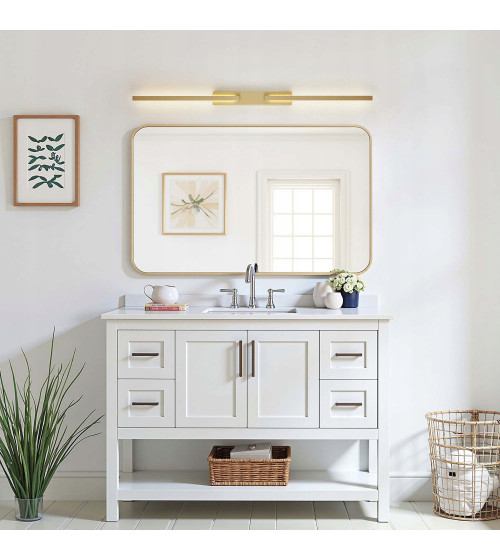 Nowoczesna lampa długa ścienna kinkiet regulowany KOKE LED wewnętrzny 90cm