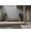 LINIOWY kinkiet nowoczesny lampa ścienna ogrodowa zewnętrzna IP65 LED 120cm