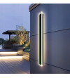 LINIOWY kinkiet nowoczesny lampa ścienna ogrodowa zewnętrzna IP65 LED 120cm