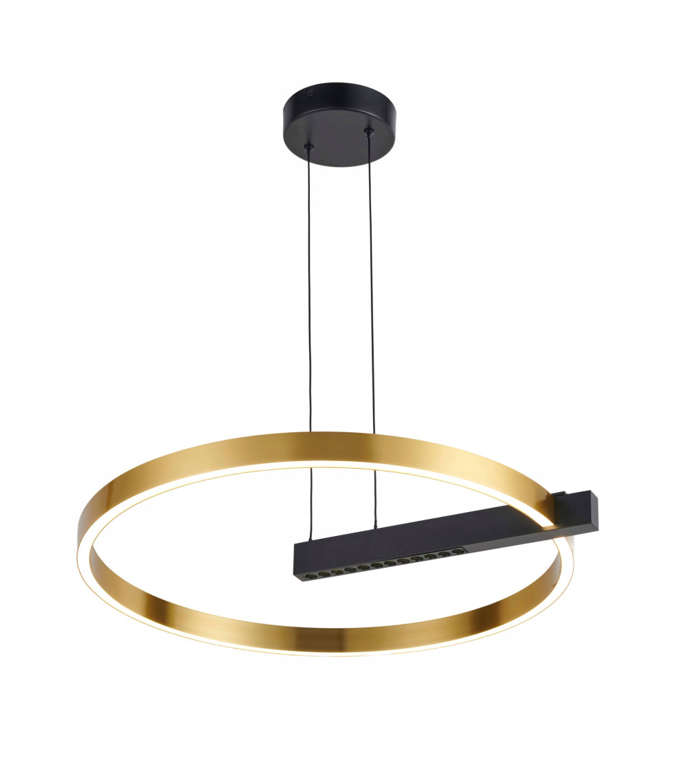 Lampa wisząca żyrandol EXON C ring okrąg nad stół nowoczesna loft Wobako