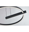 Lampa wisząca żyrandol ring okrąg nad stół nowoczesna kuchnia loft salon