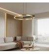 Lampa wisząca żyrandol EXON C ring okrąg nad stół nowoczesna loft Wobako