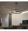 Lampa wisząca żyrandol ring okrąg nad stół nowoczesna kuchnia loft salon