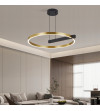 Lampa wisząca żyrandol EXON C ring okrąg nad stół nowoczesna loft Wobako