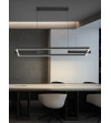Lampa wisząca żyrandol EXON prostokąt nad stół nowoczesna LED biuro 120cm