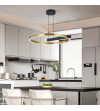 Lampa wisząca żyrandol EXON C ring okrąg nad stół nowoczesna loft Wobako