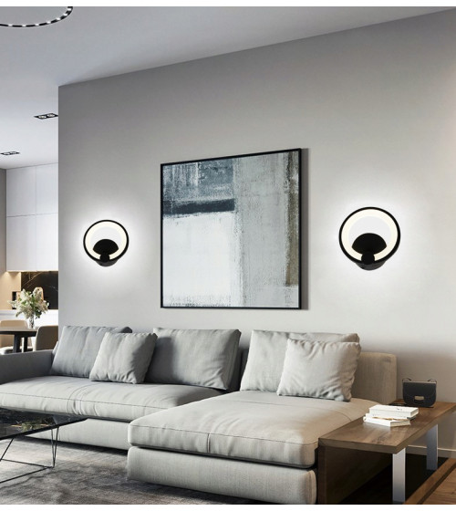 Kinkiet lampa ścienna RING plafon RIO LED 19cm