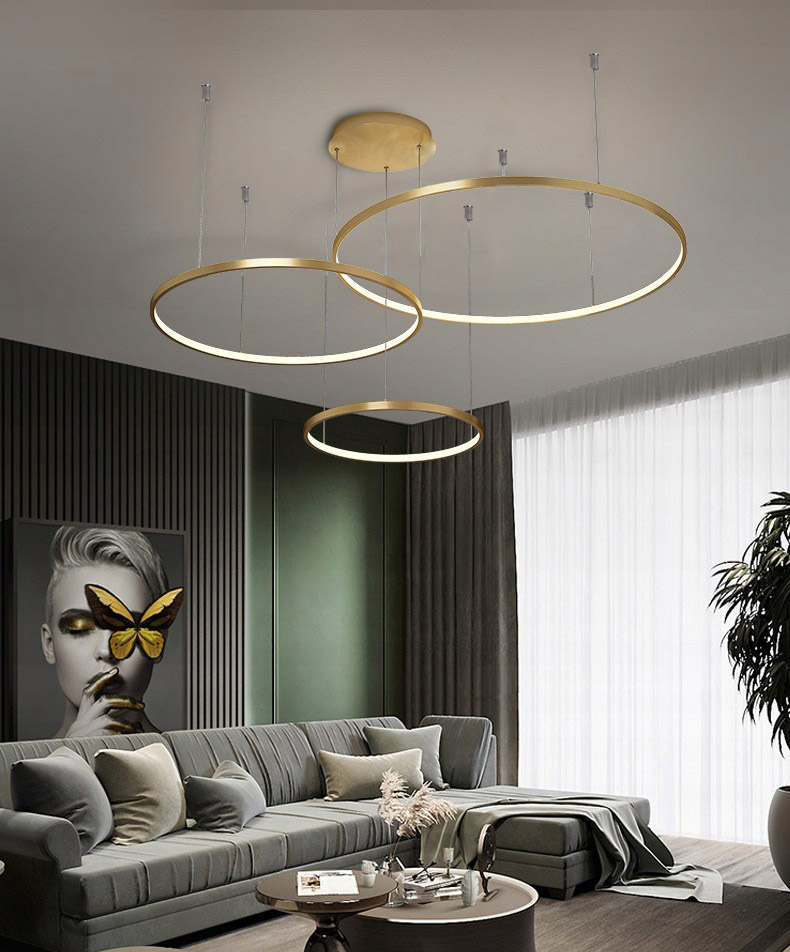 Lampa SILVA EX IV LARGE - LEDowe okręgi: Energia, elegancja i doskonałość oświetlenia.